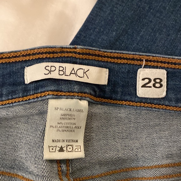 SP Black Classic Skinny Blue Women's Jeans size 28 - Picture 2 of 4